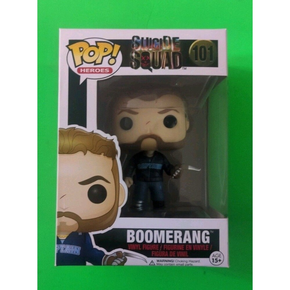 Funko  Pops Suicide Squad 101 Boomerang
